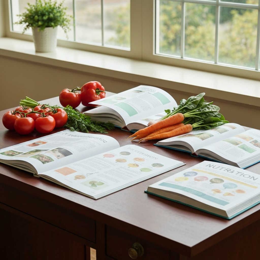 Educational materials about nutrition